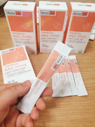 스키니랩 가벼워지는 시서스 다이어트 — 5점을 준 리뷰어가 2019년 6월 올린 사용 사진