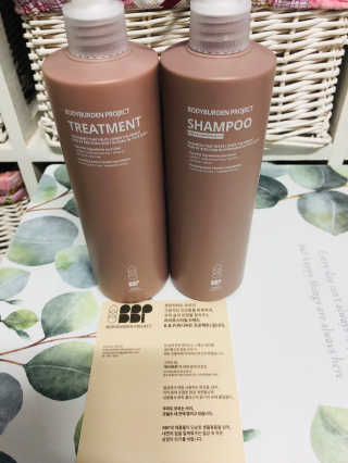 바디버든프로젝트 바디버든 프로젝트 BBP 샴푸 트리트먼트 세트 — 5점을 준 리뷰어가 2019년 7월 올린 사용 사진