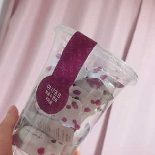 야시엔코 앰플수면팩 퍼플 — 4.5점을 준 리뷰어가 2019년 2월 올린 사용 사진