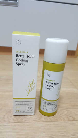 달리프 클로렐라 베러 루트 쿨링 스프레이 100ml — 4.5점을 준 리뷰어가 2019년 5월 올린 사용 사진
