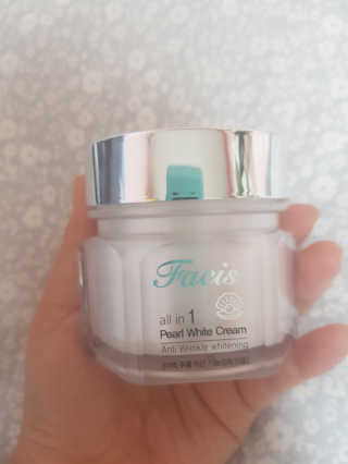 파시스 올인원 진주 화이트닝 크림 100ml — 5점을 준 리뷰어가 2019년 1월 올린 사용 사진