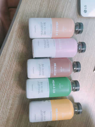 인테이크 밀스 3.0 Trial Kit(보틀형 5종) — 4점을 준 리뷰어가 2017년 4월 올린 사용 사진