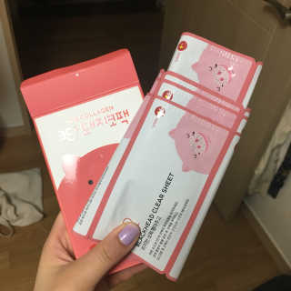 오리지널 미팩토리 3단 돼지코팩 5매입 X 2 — 5점을 준 리뷰어가 2018년 7월 올린 사용 사진