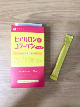 한국맥널티 맥널티 히알루론산 콜라겐 플러스 14개입 — 5점을 준 리뷰어가 2019년 12월 올린 사용 사진