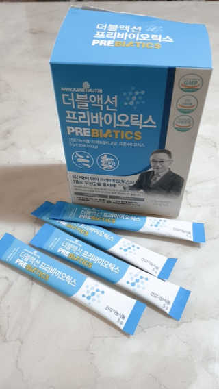 메이준뉴트리 이승남 원장의 더블액션 프리바이오틱스 — 5점을 준 리뷰어가 2020년 3월 올린 사용 사진