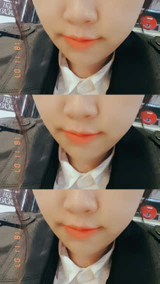 [블랙루즈] 에어 핏 벨벳틴트 시즌1 7종 중 택1+랜덤1 — 3.67점을 준 리뷰어가 2018년 11월 올린 사용 사진