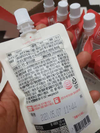자연원 복다방 2종 100ml 10포씩 — 5점을 준 리뷰어가 2018년 12월 올린 사용 사진