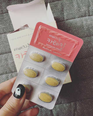 예뻐지는카테킨 예뻐지는 카테킨 1박스 1개월분 — 5점을 준 리뷰어가 2020년 2월 올린 사용 사진