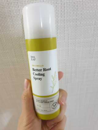 달리프 클로렐라 베러 루트 쿨링 스프레이 100ml — 5점을 준 리뷰어가 2019년 7월 올린 사용 사진