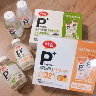 하림 P+ 닭가슴살 프로틴 쉐이크 — 5점을 준 리뷰어가 2019년 6월 올린 사용 사진