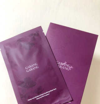 GARANG GARANG 피오니 룻 모이스처라이징 앤 수딩 마스크팩 — 4점을 준 리뷰어가 2019년 8월 올린 사용 사진