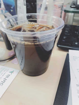 프리미엄 다이어트커피,  쓰리케어 다이어트프레소 — 3점을 준 리뷰어가 2019년 2월 올린 사용 사진