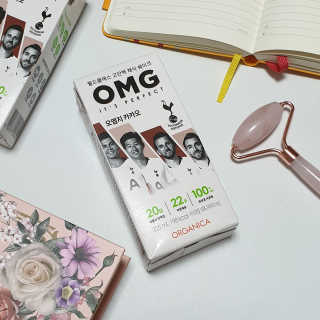 올가니카 마시는 오엠지 카카오 — 5점을 준 리뷰어가 2019년 7월 올린 사용 사진