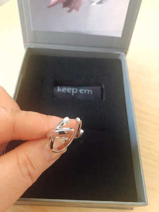 키픔 ETERNAL earcuff_이터널 이어커프 — 3점을 준 리뷰어가 2020년 2월 올린 사용 사진