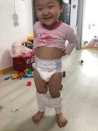 보솜이 액션핏 팬티형 — 4점을 준 리뷰어가 2019년 3월 올린 사용 사진