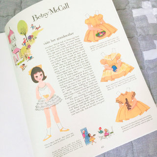 moRan 미국 빈티지 종이인형 American Paper Doll — 1점을 준 리뷰어가 2016년 8월 올린 사용 사진
