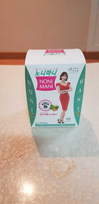 정찬우 꽐라만시 [띵보몰]건강환 습관 노니마니 스틱 1Box — 4.5점을 준 리뷰어가 2019년 5월 올린 사용 사진