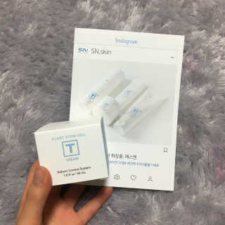 SN 에스엔 티크림 — 4점을 준 리뷰어가 2017년 12월 올린 사용 사진