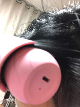 유닉스 USB 충전식 헤어롤 슈가핀 38mm — 2.5점을 준 리뷰어가 2020년 3월 올린 사용 사진