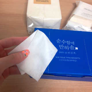어반리브즈 프리미엄 화장솜 트라이얼 SET — 5점을 준 리뷰어가 2019년 8월 올린 사용 사진