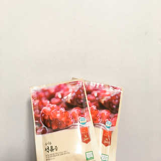 [하이헬스] 정말 진하고 맛있는 유기농 석류즙 30포 — 5점을 준 리뷰어가 2019년 11월 올린 사용 사진