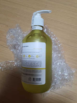 달리프 클로렐라 베러 루트 릴렉싱 샴푸 500ml — 4.5점을 준 리뷰어가 2020년 1월 올린 사용 사진