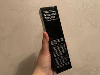 the naked object 디블랙팩치약 디블랙칫솔 세트 — 4점을 준 리뷰어가 2020년 2월 올린 사용 사진