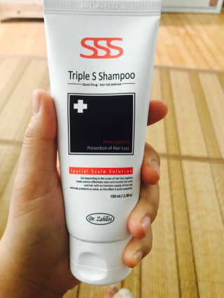나실패밀리 트리플에스 탈모 샴푸 100ml — 5점을 준 리뷰어가 2017년 9월 올린 사용 사진