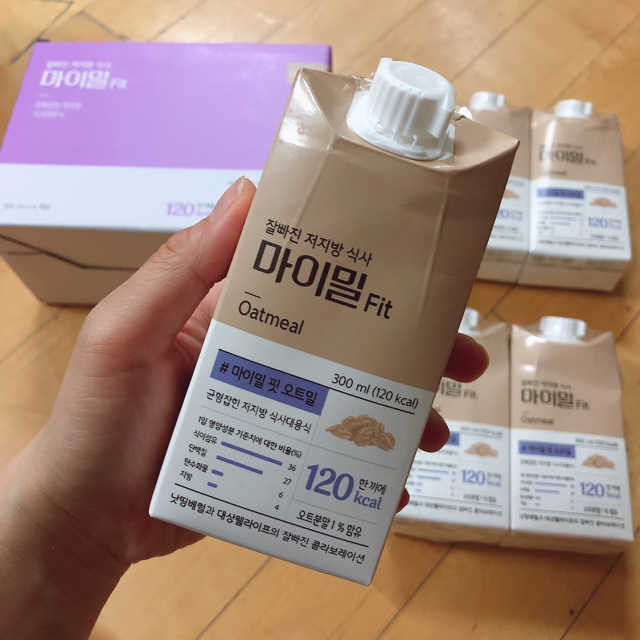 잘빠진 저지방 식사 마이밀Fit 오트밀 6팩 리뷰 사진