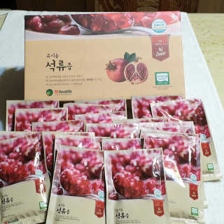 [하이헬스] 정말 진하고 맛있는 유기농 석류즙 30포 — 5점을 준 리뷰어가 2019년 11월 올린 사용 사진