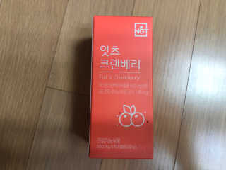 네츄럴굿띵스 잇츠 크랜베리 1병 30일분 — 3점을 준 리뷰어가 2019년 10월 올린 사용 사진