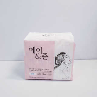 메이앤준 소프트맥스 생리대 — 4점을 준 리뷰어가 2019년 4월 올린 사용 사진