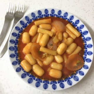 미쓰리떡볶이 just 10 min 패키지 — 5점을 준 리뷰어가 2018년 5월 올린 사용 사진