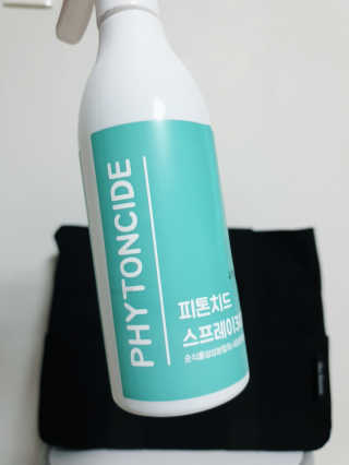 화목한가정 순수니아 피톤치드 스프레이 300ml — 4점을 준 리뷰어가 2019년 3월 올린 사용 사진