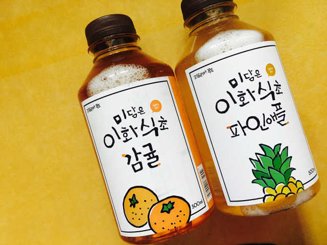 이화식초 미담은 파인애플 리뷰 사진