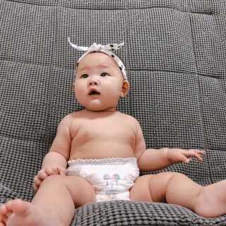 보솜이 베이비케어 팬티형 기저귀 — 2.5점을 준 리뷰어가 2019년 3월 올린 사용 사진