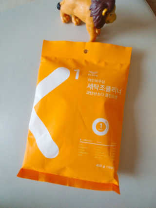 레인보우샵 올인원세탁세제,베이킹소다 스틱포6개입+세탁조클리너 — 4.67점을 준 리뷰어가 2018년 3월 올린 사용 사진