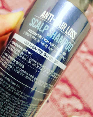 다슈코리아 다슈 데일리 단백질 한방 두피 골드 샴푸 500ml — 4점을 준 리뷰어가 2020년 3월 올린 사용 사진