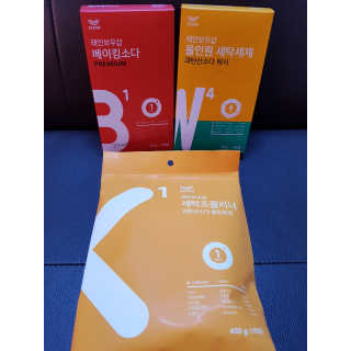 레인보우샵 올인원세탁세제,베이킹소다 스틱포6개입+세탁조클리너 — 4.33점을 준 리뷰어가 2018년 4월 올린 사용 사진