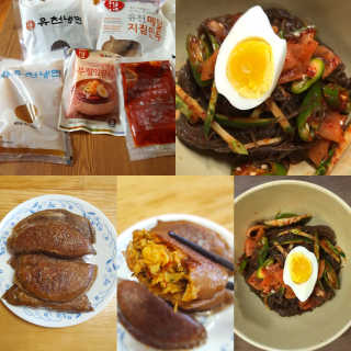 유천냉면 유천 비빔냉면 2인분+메밀지짐만두 280g — 4.83점을 준 리뷰어가 2018년 6월 올린 사용 사진