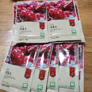 [하이헬스] 정말 진하고 맛있는 유기농 석류즙 30포 — 4.5점을 준 리뷰어가 2019년 11월 올린 사용 사진