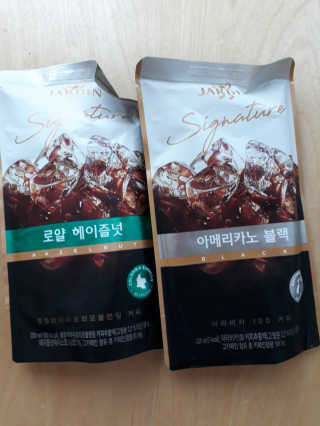 (주)쟈뎅 쟈뎅 시그니처 블랙, 헤이즐넛 230ml — 5점을 준 리뷰어가 2018년 7월 올린 사용 사진