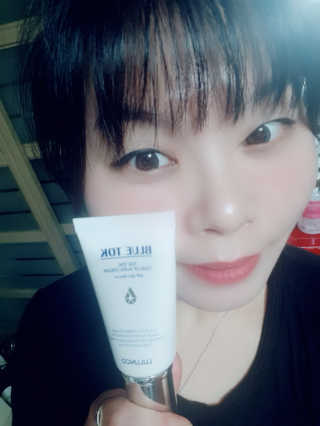 [룰루앤코] 블루톡 톤업 광채 크림 — 5점을 준 리뷰어가 2020년 1월 올린 사용 사진