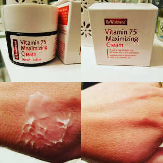 바이 위시트랜드 VITAMIN 75 CREAM — 4.5점을 준 리뷰어가 2017년 3월 올린 사용 사진