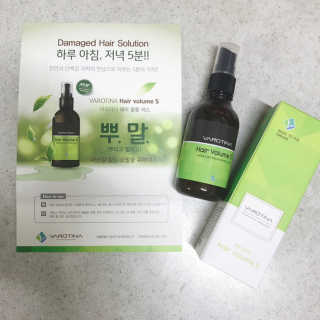 바로티나 [리뷰 상품권 이벤트] 즉시 굵어지는 헤어볼륨S — 5점을 준 리뷰어가 2019년 10월 올린 사용 사진
