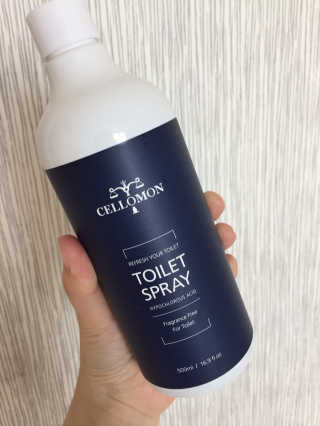 셀로몬 토일렛 스프레이 500ml — 5점을 준 리뷰어가 2018년 5월 올린 사용 사진