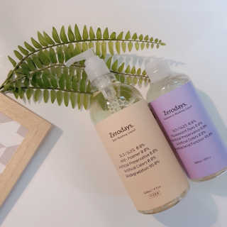 제로데이즈 천연 주방전용세제 + 여성속옷세제 — 4점을 준 리뷰어가 2020년 2월 올린 사용 사진