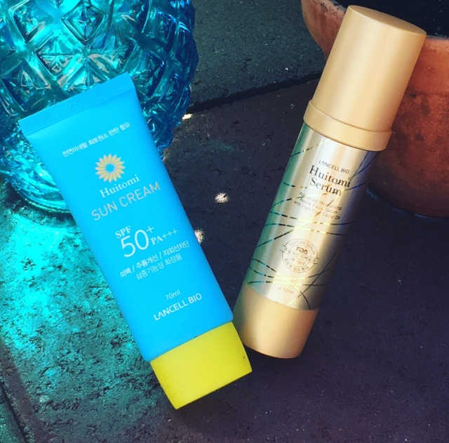 Huitomi Serum 및 Suncream SET 리뷰 사진