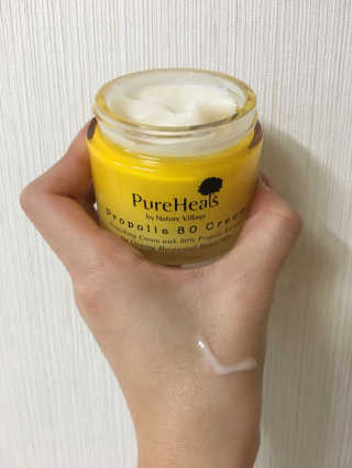 퓨어힐스 프로폴리스 80 크림 70ml — 4점을 준 리뷰어가 2017년 1월 올린 사용 사진