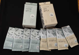 [착한습관]건강한 한끼, 귀리 쉐이크와 서리태 쉐이크 — 3.5점을 준 리뷰어가 2019년 10월 올린 사용 사진